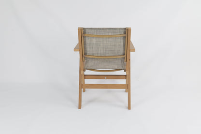 2 Piece Hips Outdoor Dining Chairs for Patio