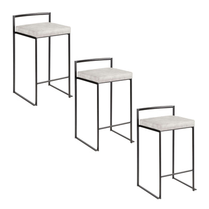 Fuji Contemporary Stackable Counter Stool