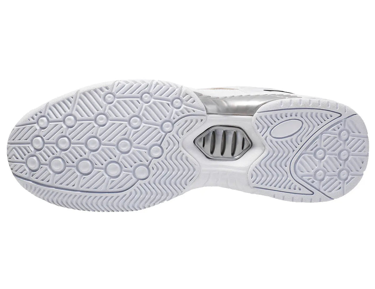Fear0 NJ men's white high-arch walking shoe outsole Mercantile Mountain tread nodules on Tampa Home & Garden Store