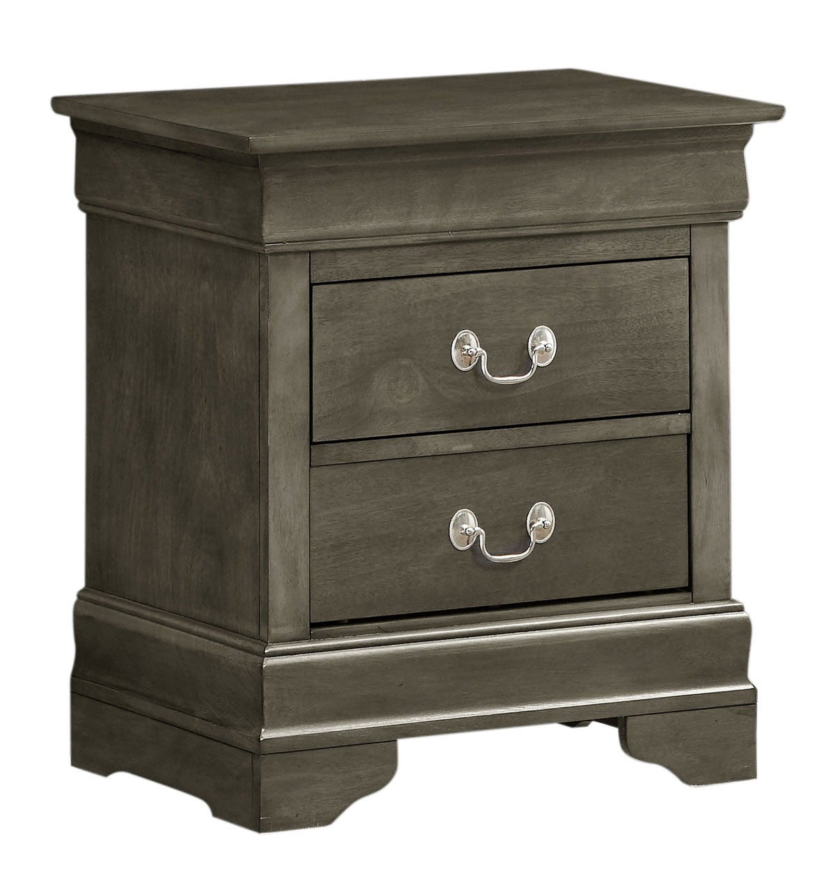 Traditional style accent nightstand in espresso finish with drawer pulls by HouseOfZazla on Tampa Home & Garden Store