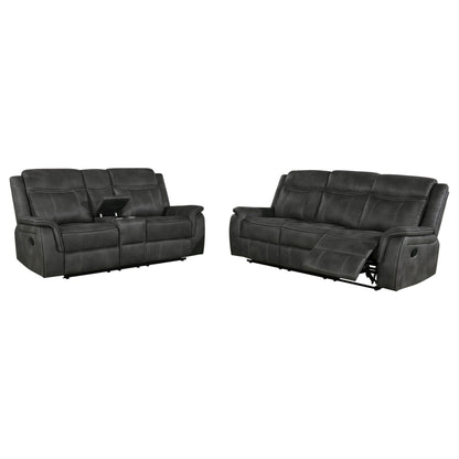 Franklin Manual Reclining Loveseat and Console