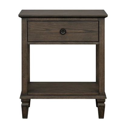 Victoria Bedside Table With Drawer and Shelf