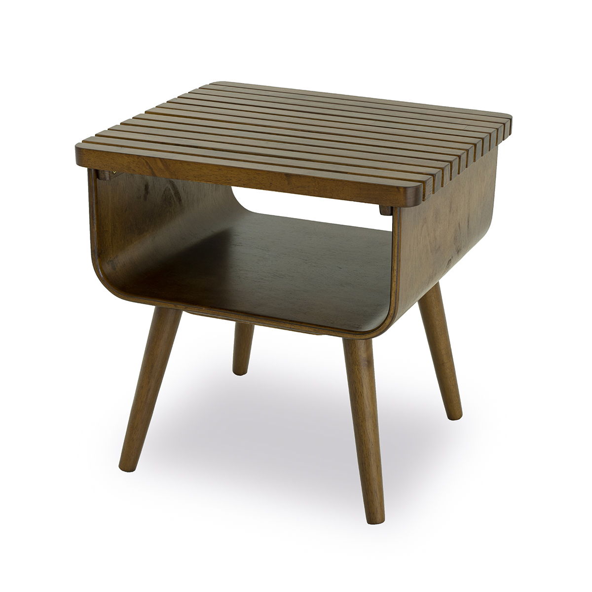 Alice mid-century modern coffee table with slatted top and tapered legs by HouseOfZazla on Tampa Home & Garden Store