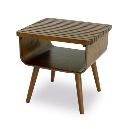Alice mid-century modern coffee table with slatted top and tapered legs by HouseOfZazla on Tampa Home & Garden Store