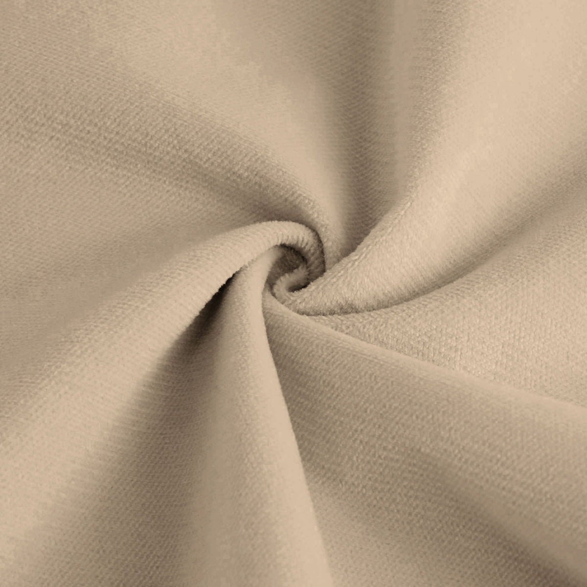 HouseOfZazla beige upholstery fabric closeup for modern sectional sofa with ottoman 2pc set on Tampa Home & Garden Store