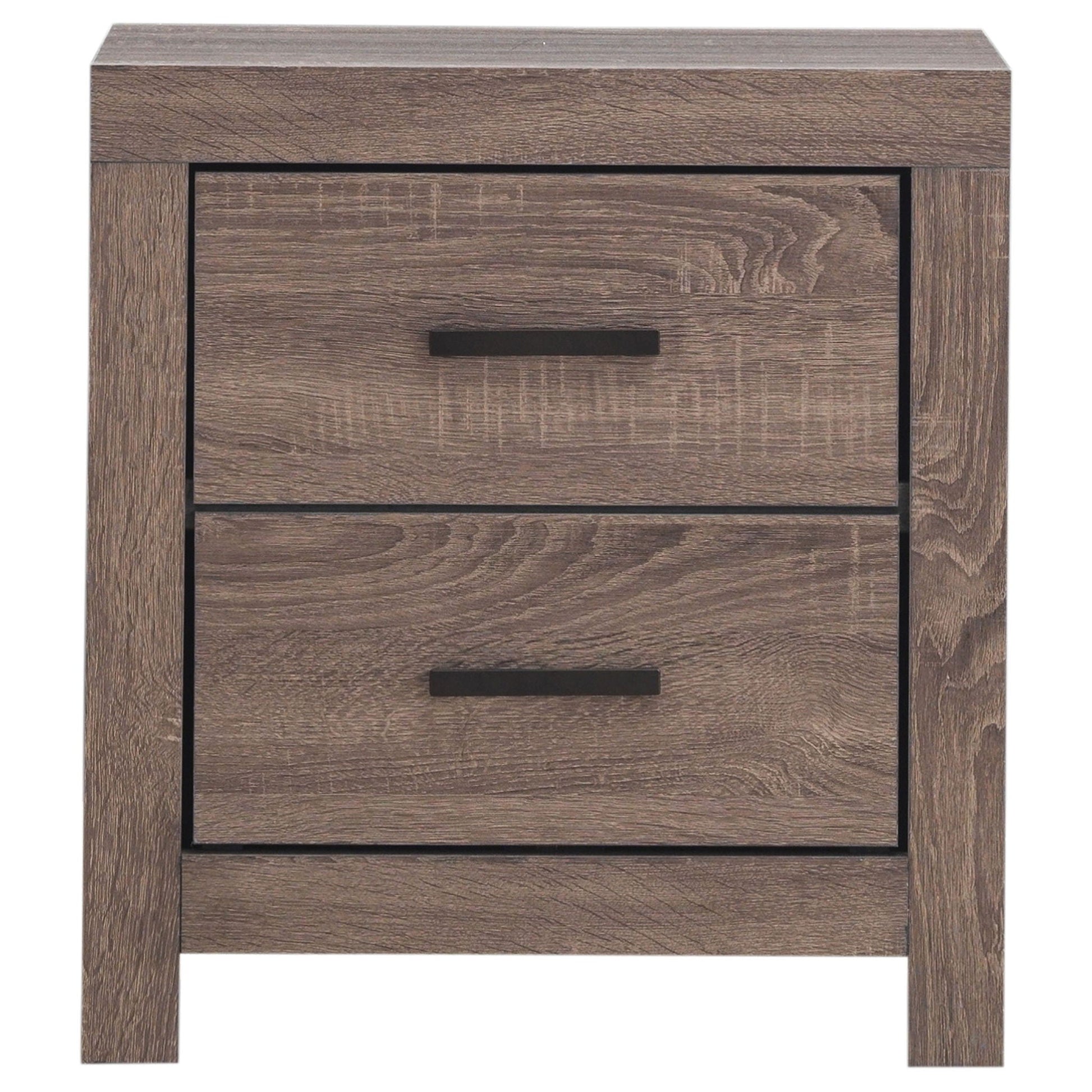 Sherwood nightstand from HouseOfZazla in dark wood finish with single drawer on Tampa Home & Garden Store