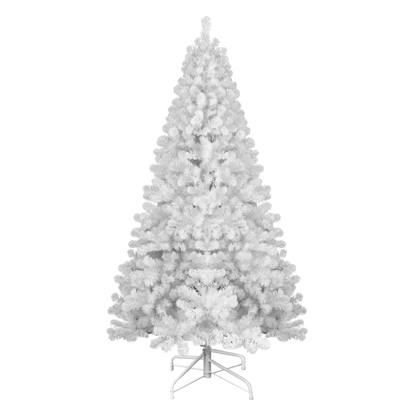 7ft white Christmas tree with memory wire and 1064 tips by HouseOfZazla on Tampa Home & Garden Store