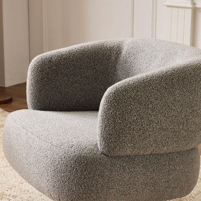 Cozy Cuddle Swivel Chair and Breathable Fabric