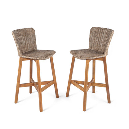 Lymington Patio Outdoor Bar Stool Set of 2