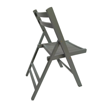 Solid Wood Foldable Event Chair Set of 4