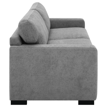 The Gray Queen Sleeper Sofa With Wood Frame