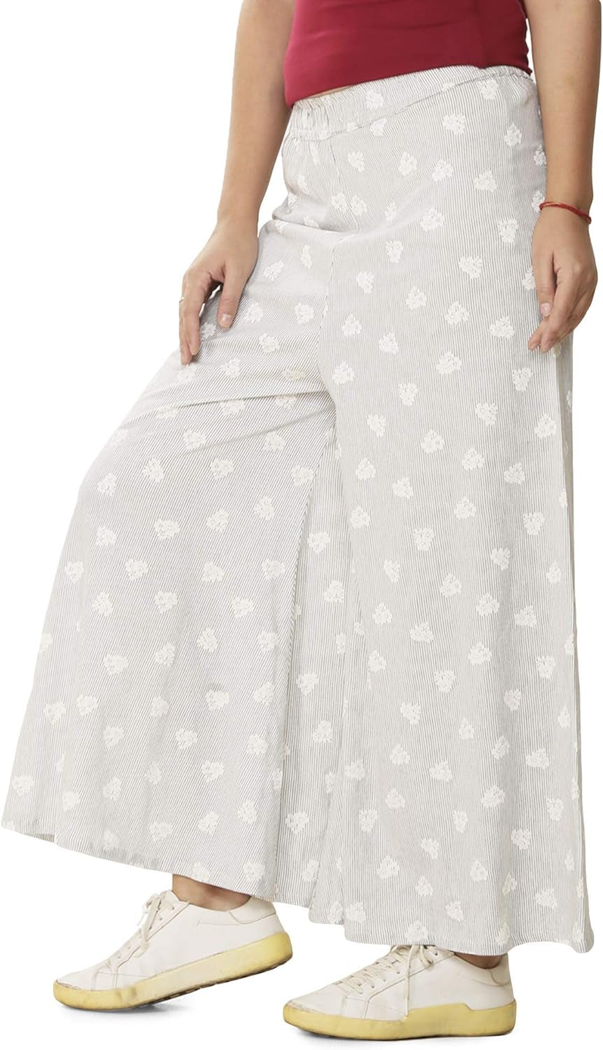 Ahikah Organic Cotton Palazzo Pants