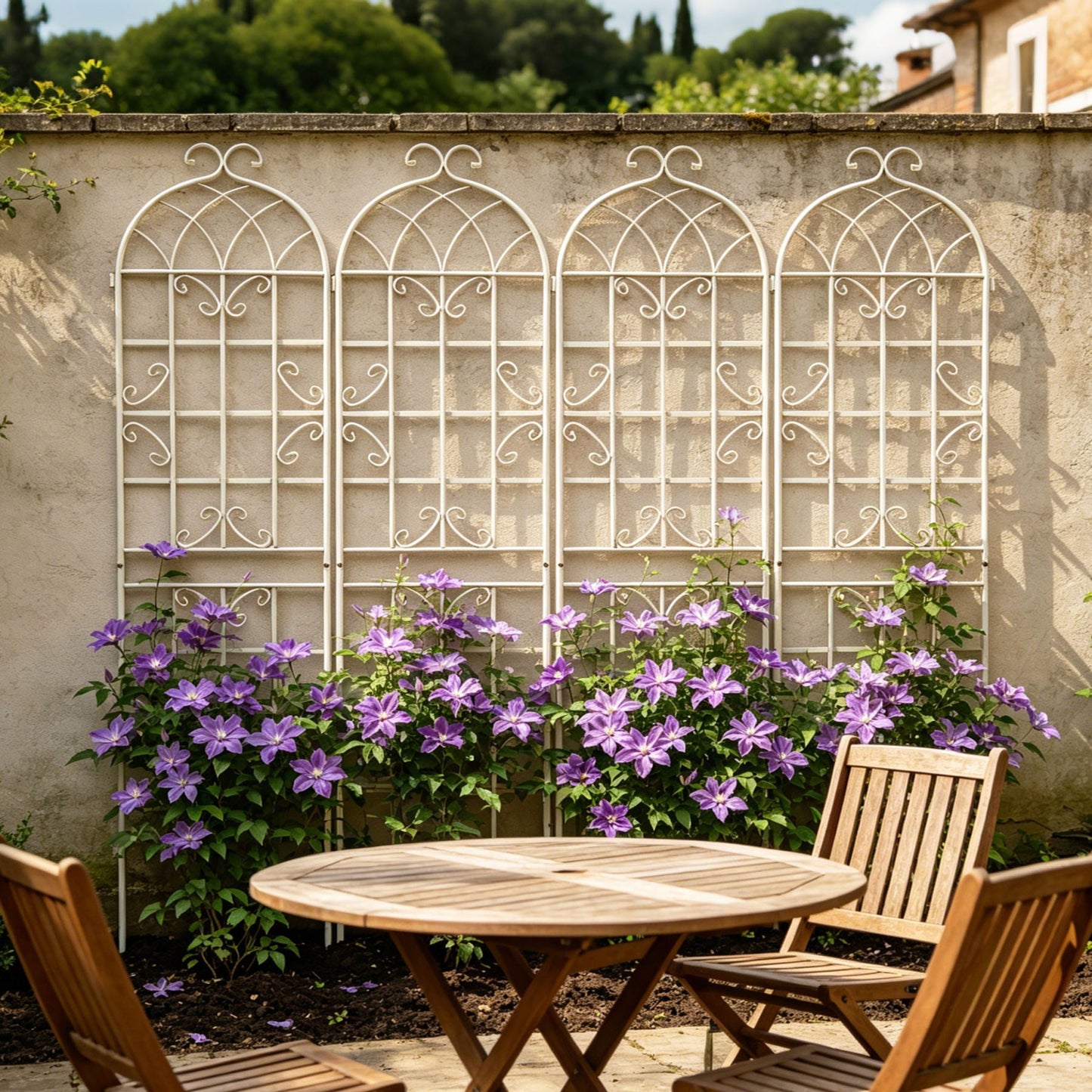 Metal Trellis For Climbing Plants And Vines