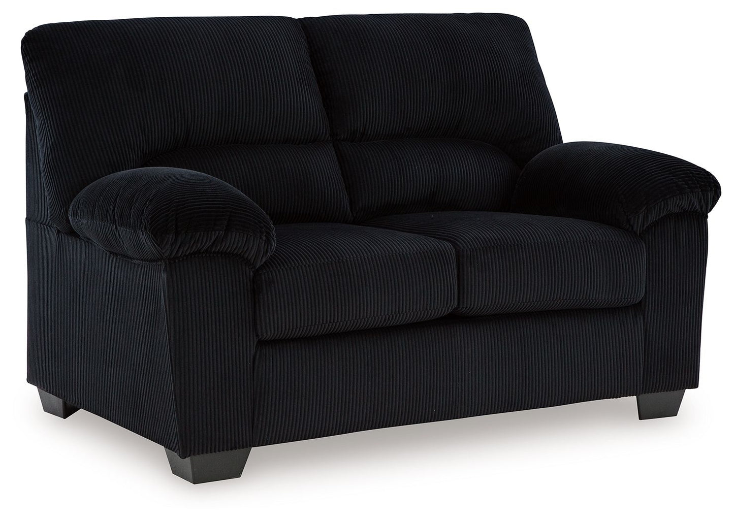 SimpleJoy Corduroy Living Room Sofa and Loveseat