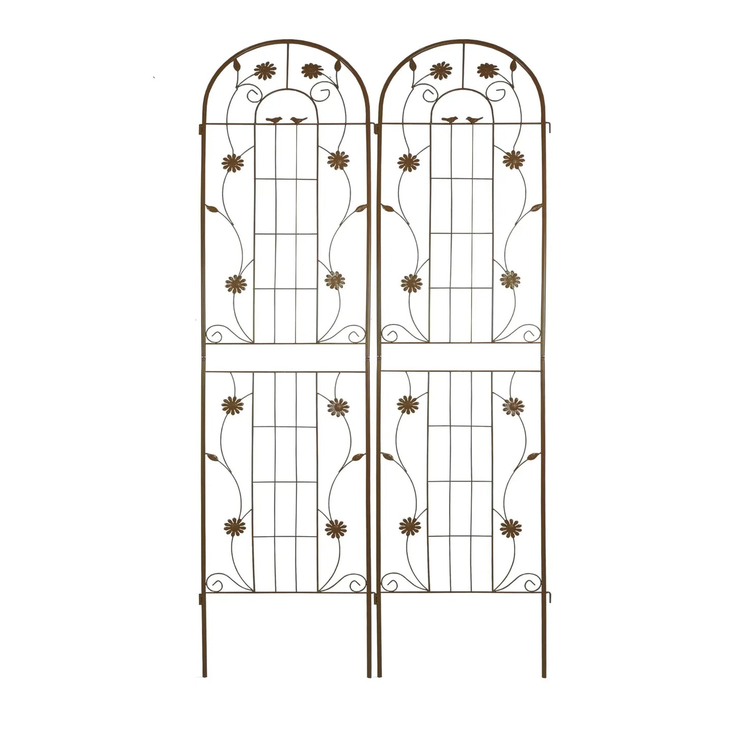 Metal Garden Trellis for Climbing Plants Outdoor