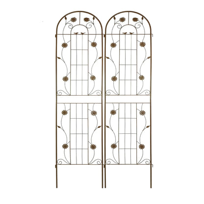 Metal Garden Trellis for Climbing Plants Outdoor