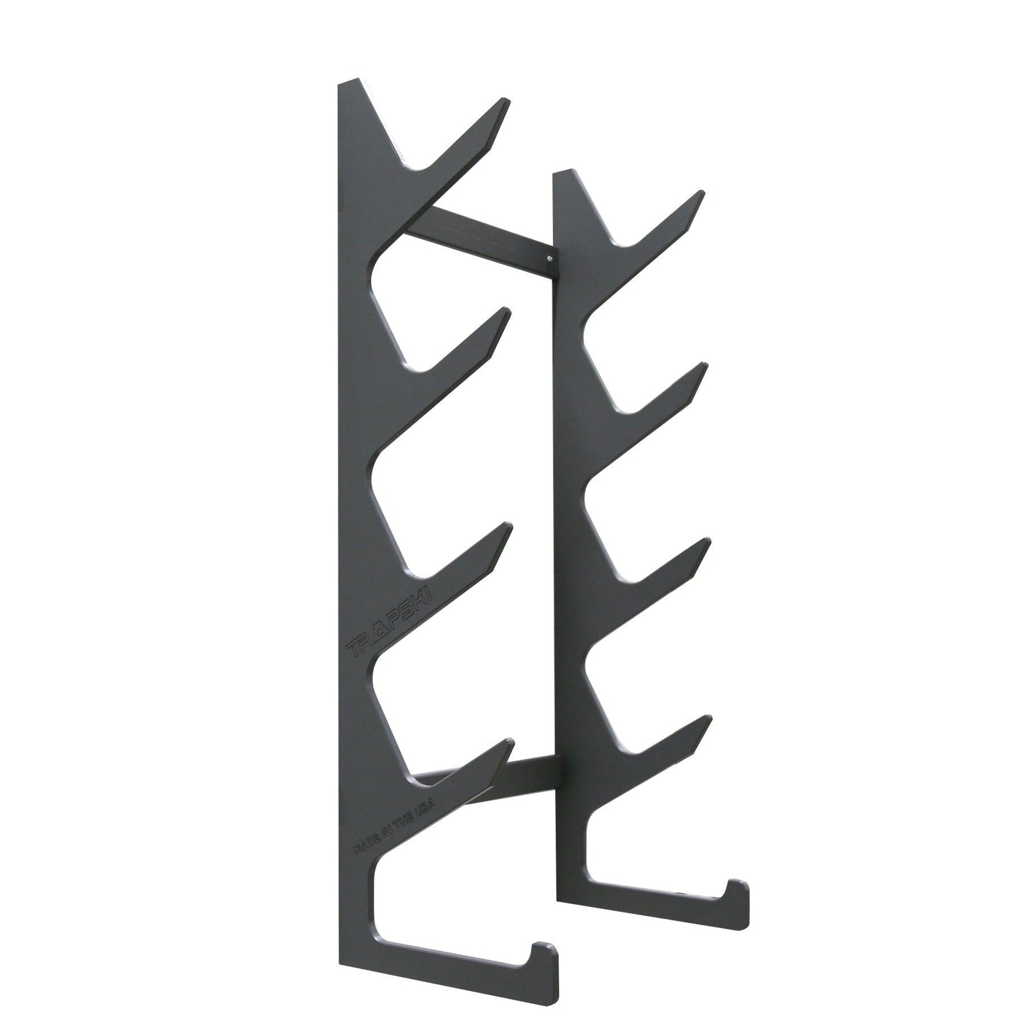 Slim 4 Slot Chair Rack +Base for Shelf/Chair | Chair Rack for Wall Mount