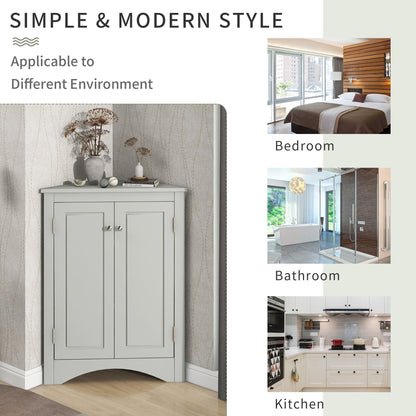 Triangle bathroom storage cabinet gray freestanding linen cabinet with adjustable shelves on Tampa Home & Garden Store