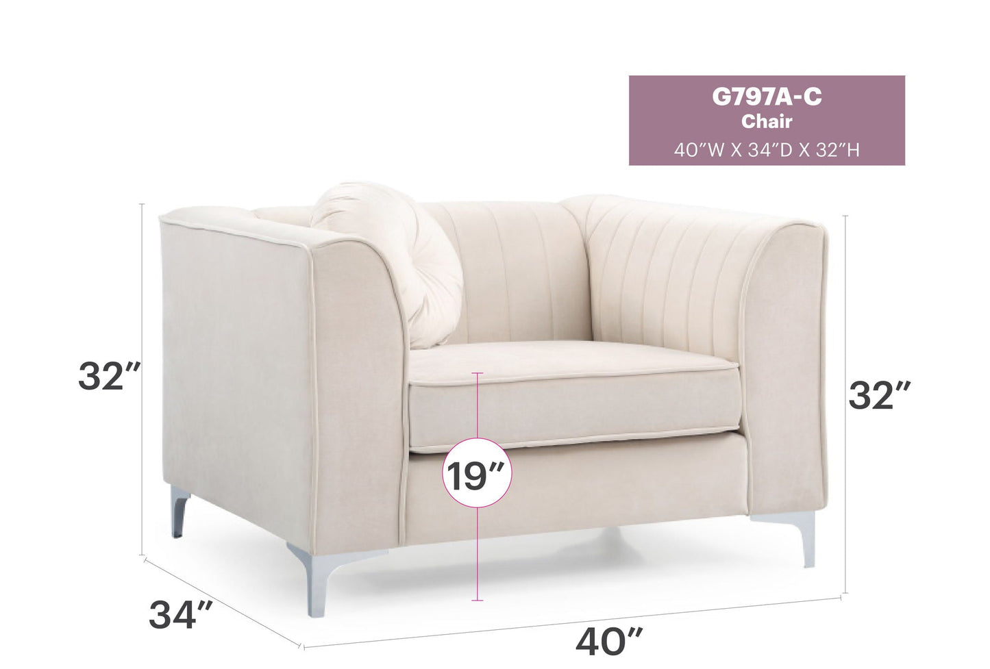 Contemporary Micro Suede and Cozy Lounge Chair