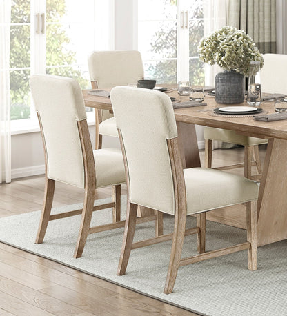 Oak Veneer Extendable Dining and Kitchen Set