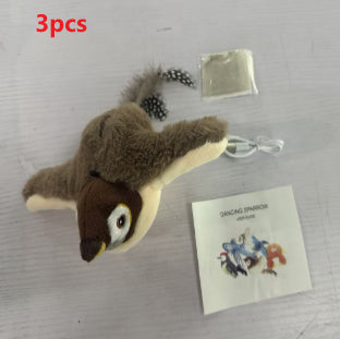 Sell My Stuff plush brown winged bird with white face, 3pcs set manual on Tampa Home & Garden Store