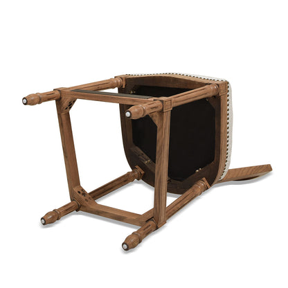 Rattan Wicker High Back Counter Bar Stool with Oak Frame by HouseOfZazla in gray or dark brown on Tampa Home & Garden Store