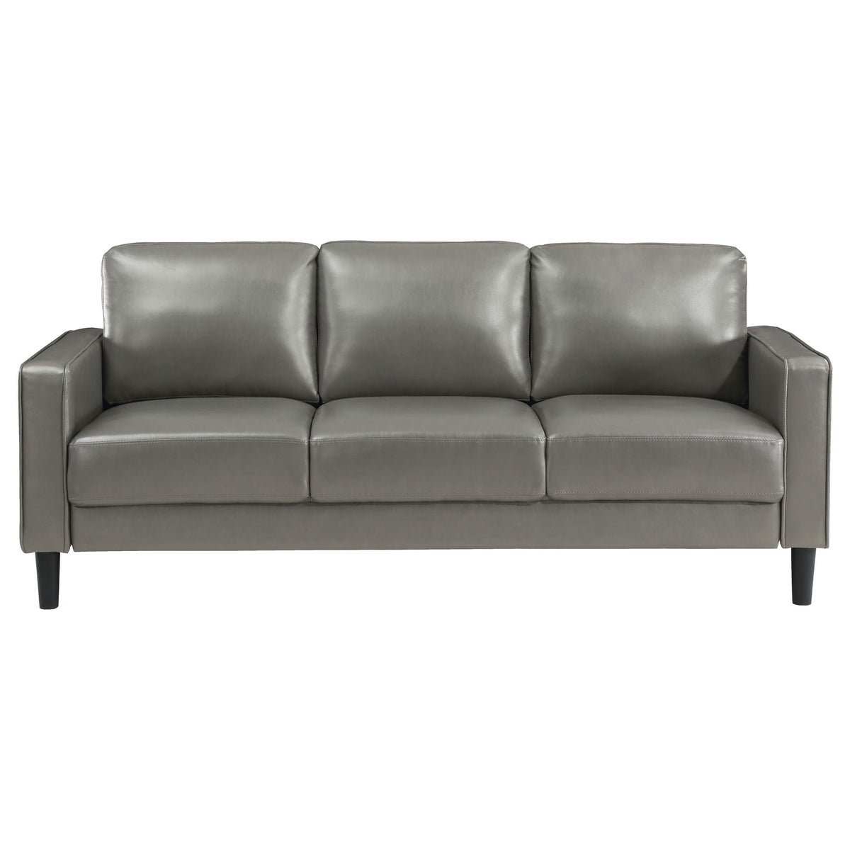 Farallone Contemporary Track Arm Plush Sofa