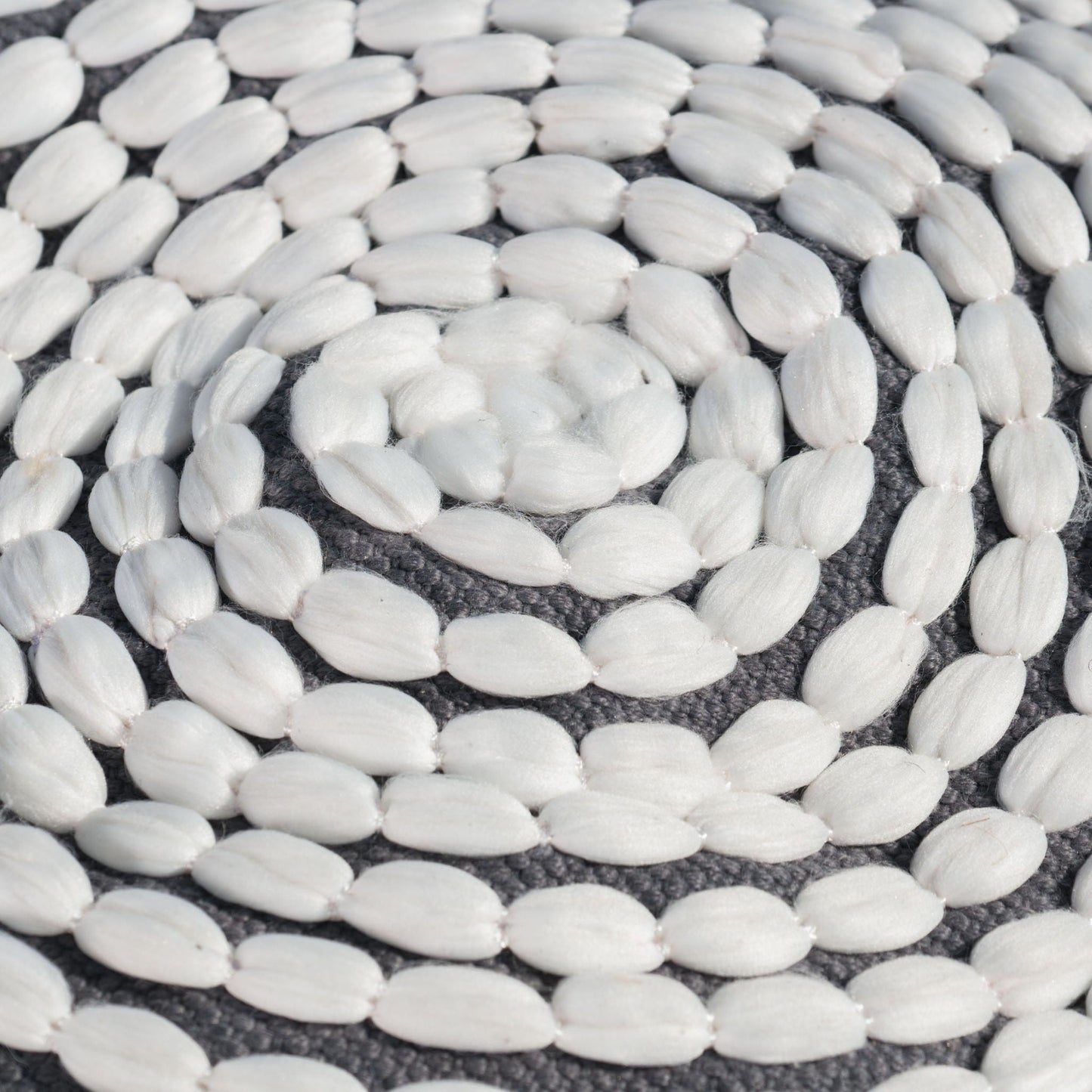 River Handcrafted Cylindrical Pouf in water resistant fabric ottoman by HouseOfZazla on Tampa Home & Garden Store