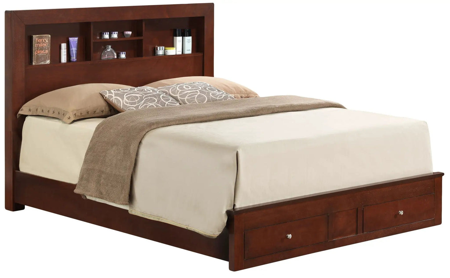 Storage Bed for Modern Spaces with Drawers