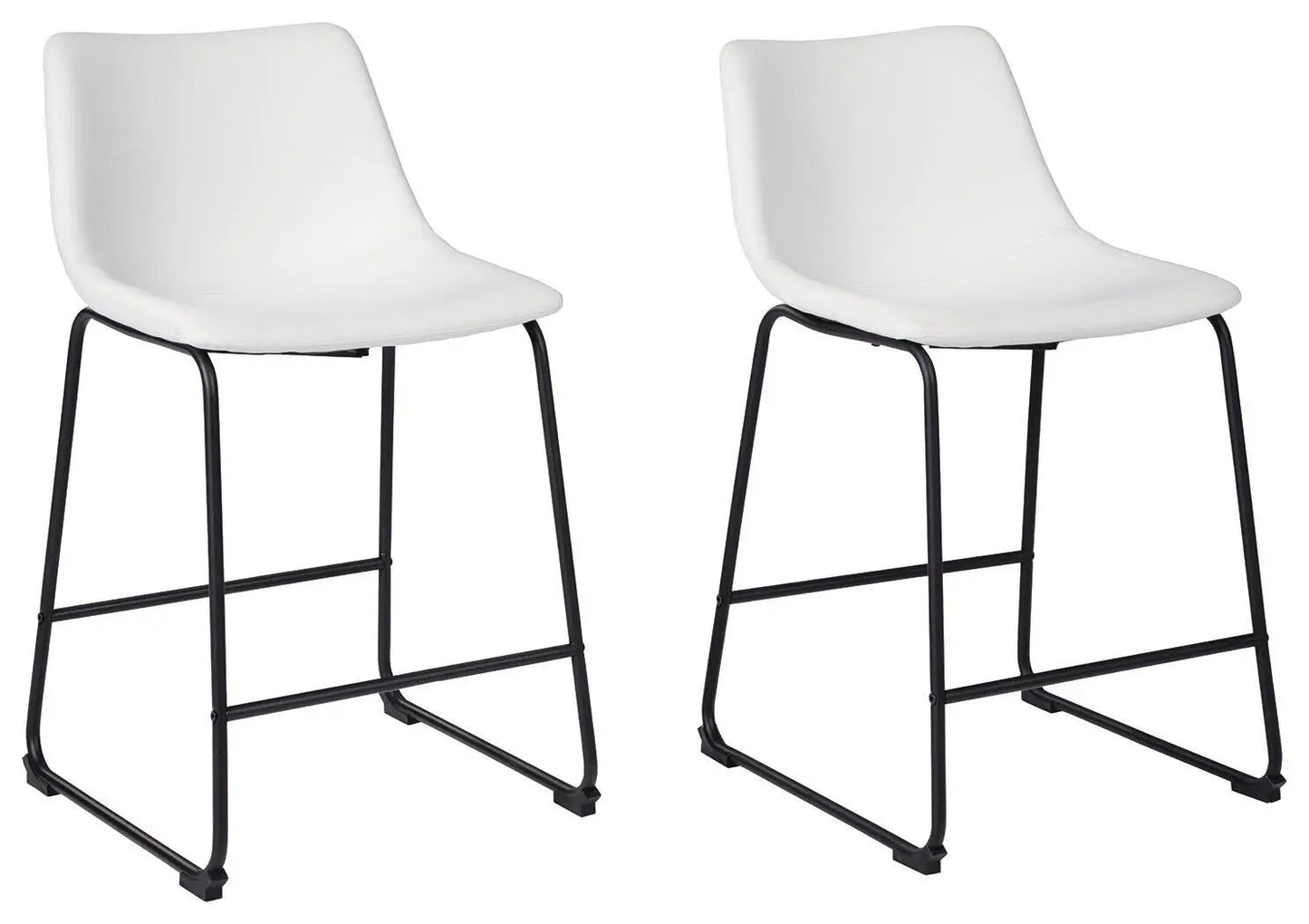 Centiar Upholstered Barstool Set of Two Dining