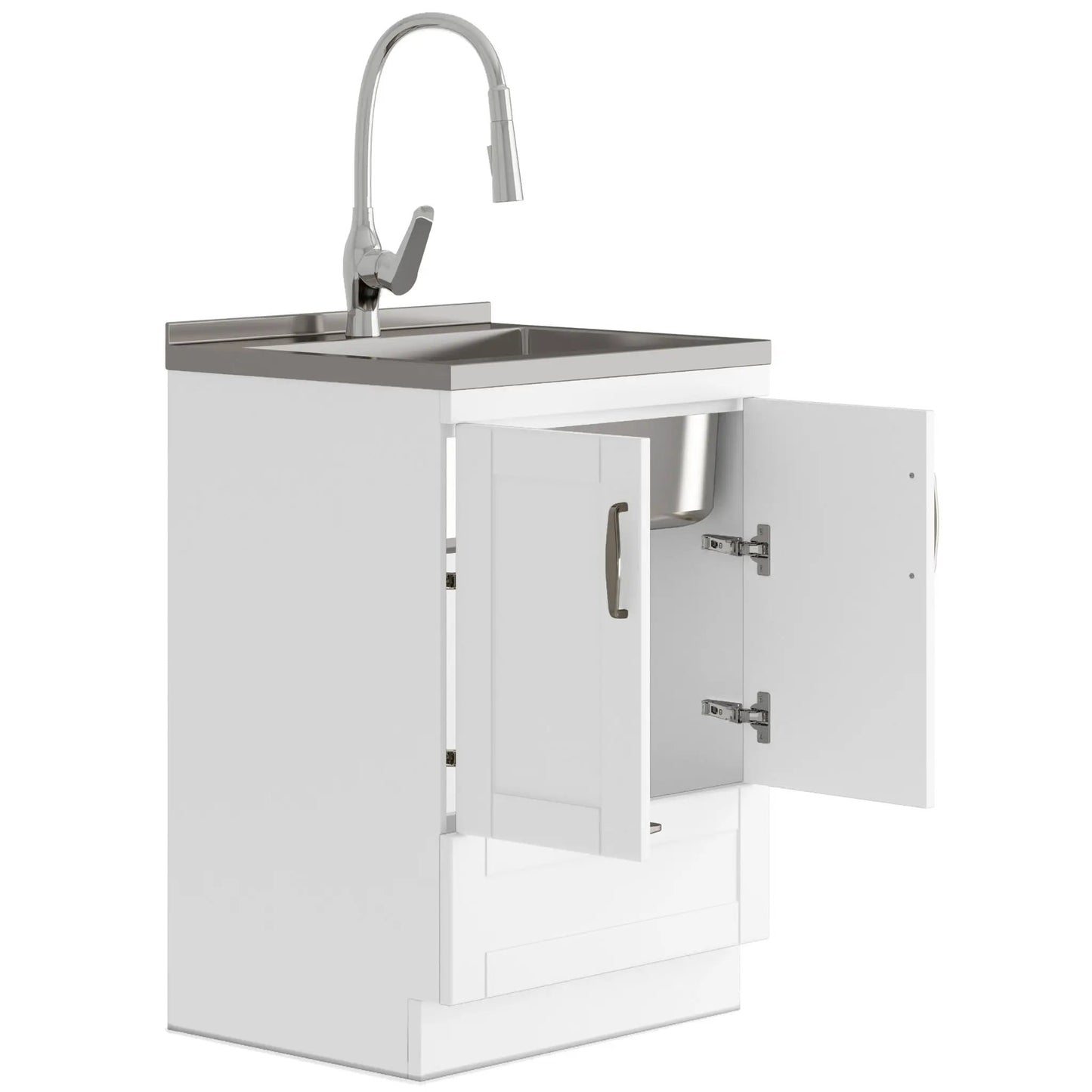 Reed Deluxe Laundry Cabinet with Pull-Out Faucet