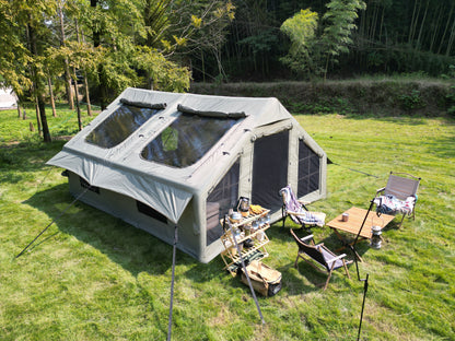 9.8 x 13ft Inflatable Camping Tent With Pump