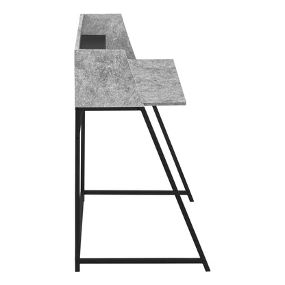 Marble Look Computer Desk for Home Office