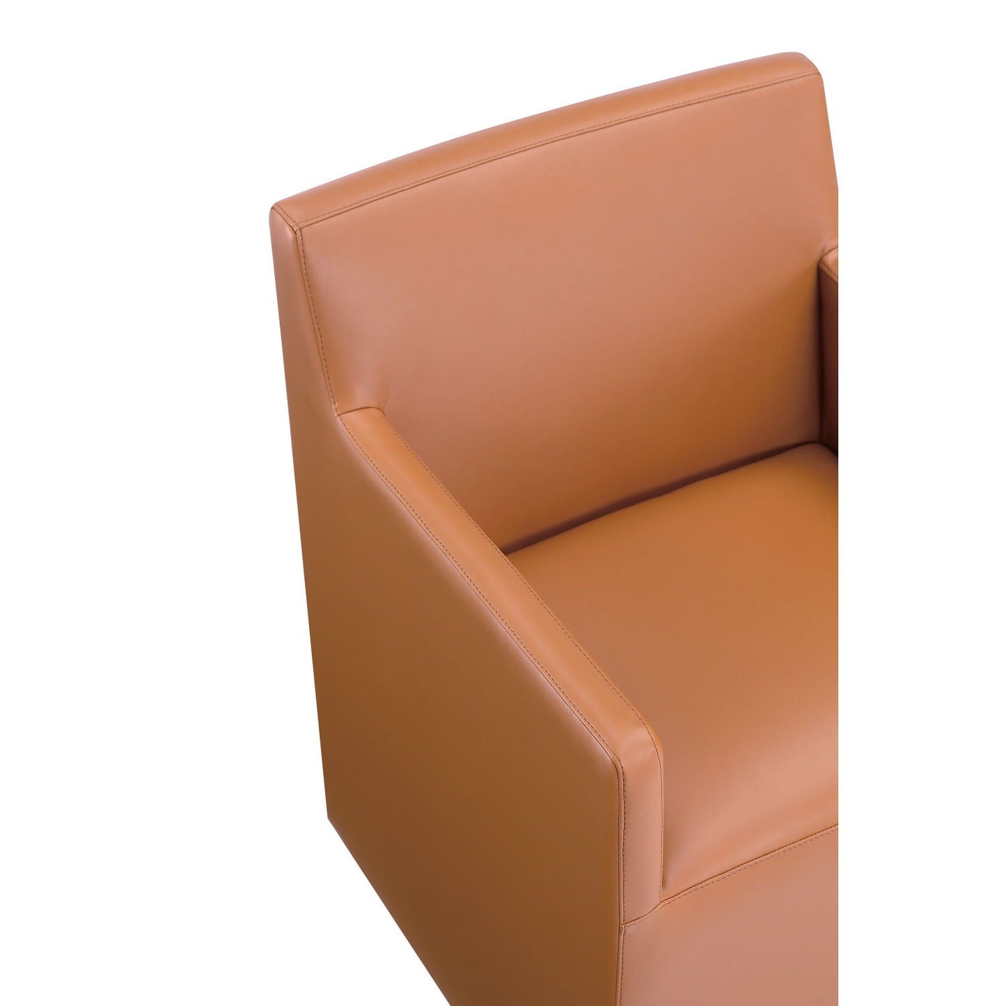 Anna Modern Square Armchair with Foam Cushion