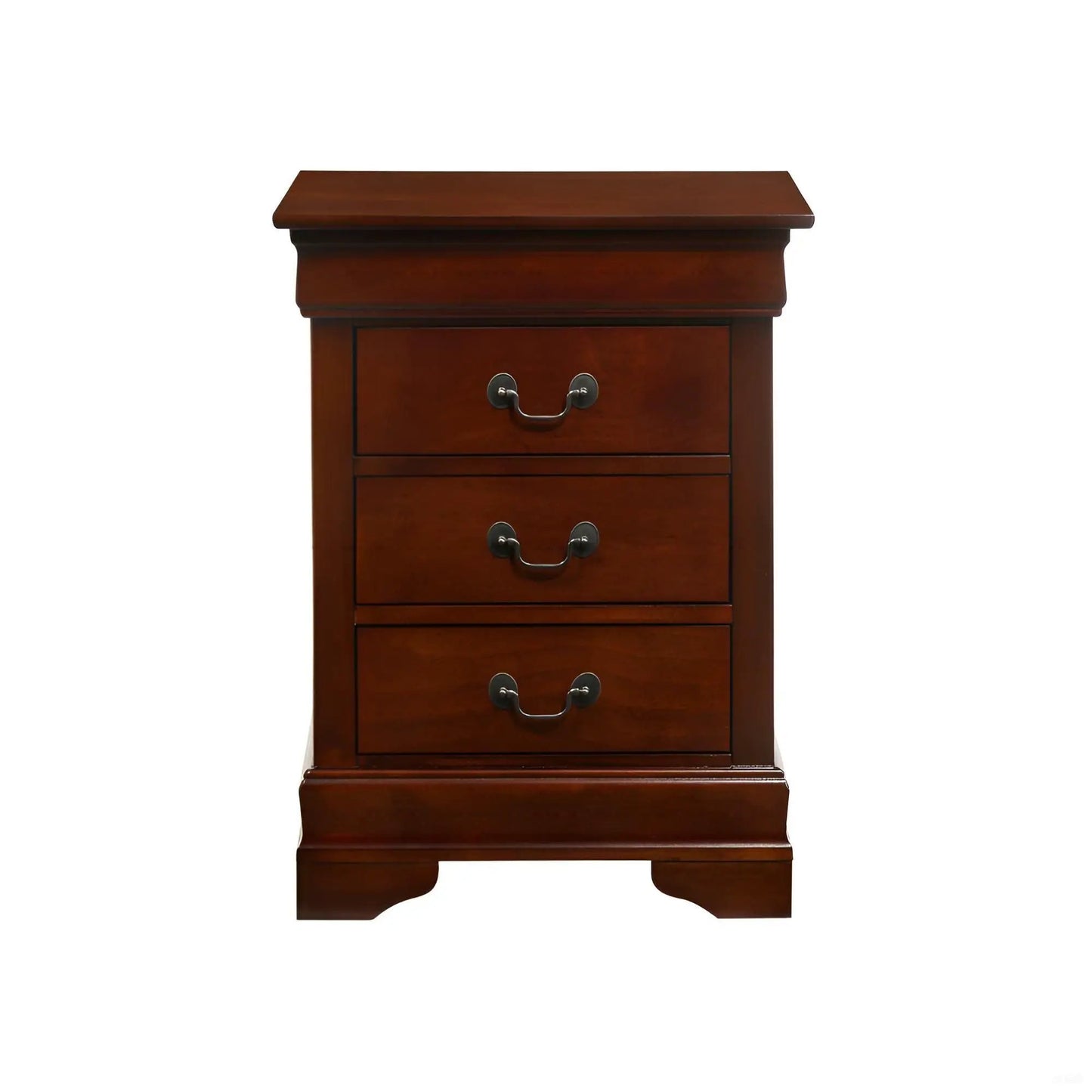 Louis Philippe Nightstand in Wood Veneer