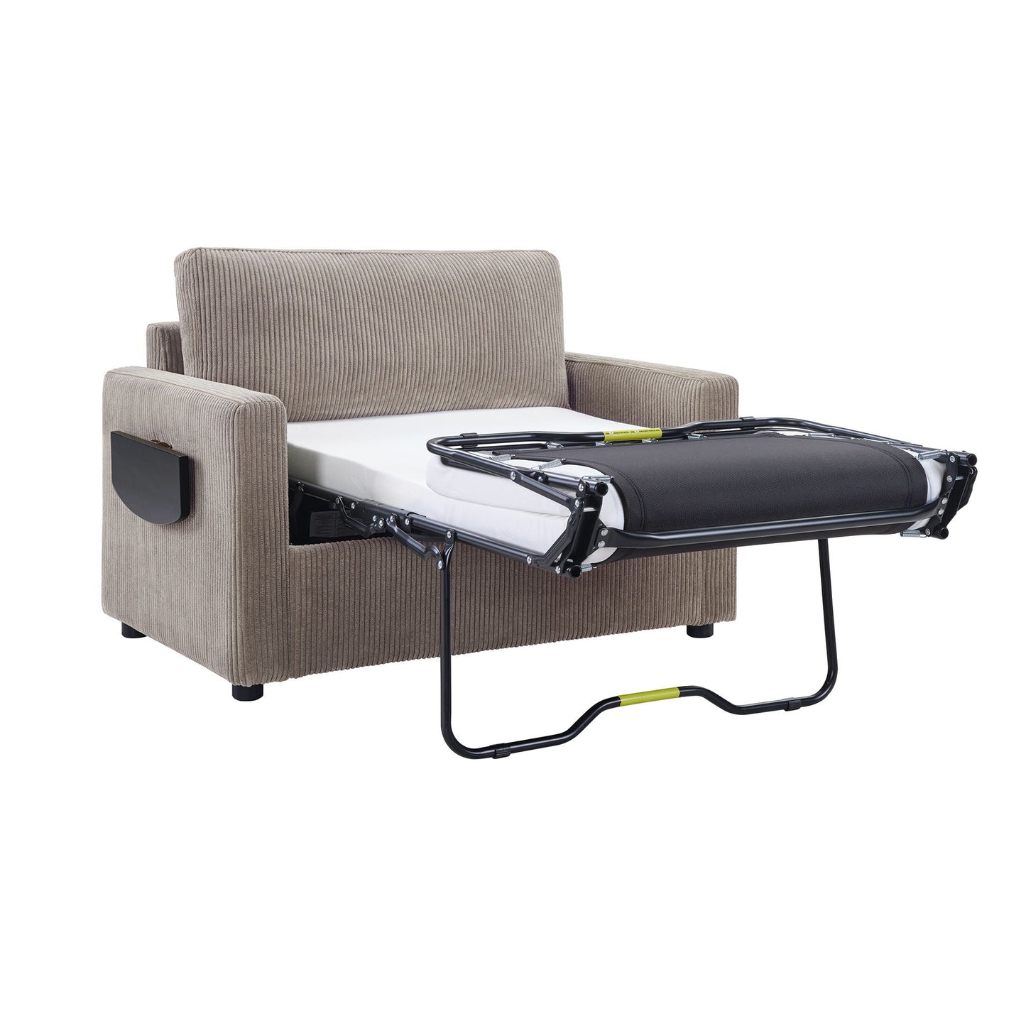 Foldable Sleeper Sofa with USB Ports and Storage