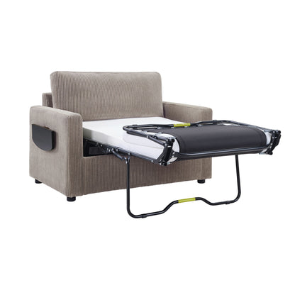 Foldable Sleeper Sofa with USB Ports and Storage