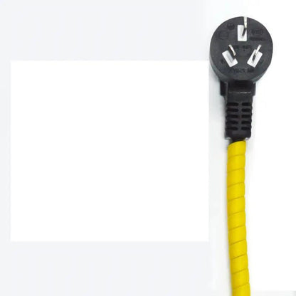 Anti-cat and dog bite cord protector with yellow spiral cord and black plug head FLIPSTYLEZLLC on Tampa Home & Garden Store