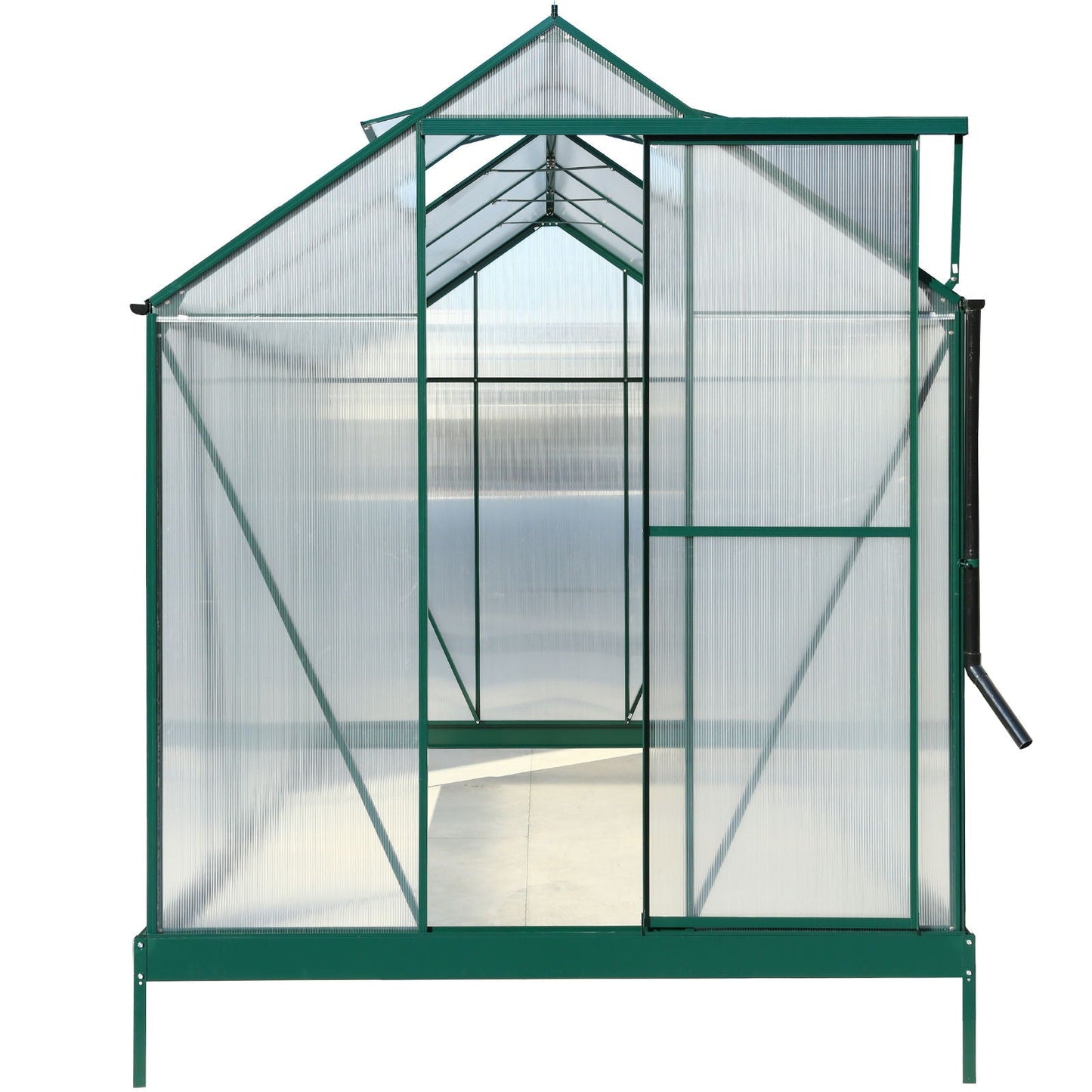 Heavy Duty Polycarbonate Greenhouse Kit and Door