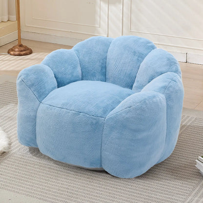 Blue Lotus Style Compression Sofa Bean Bag Chair with pull ring by Unique Piece Furniture on Tampa Home & Garden Store