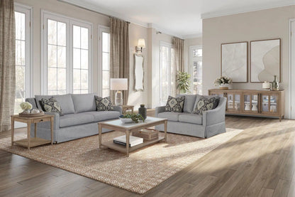 Sofa with 3 Reversible Cushions and 2 Pillows