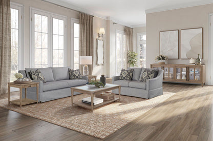 Sofa With 3 Reversible Cushions and 2 Pillows