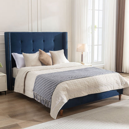 Peyton Upholstered Bed and a 54 Inch Headboard