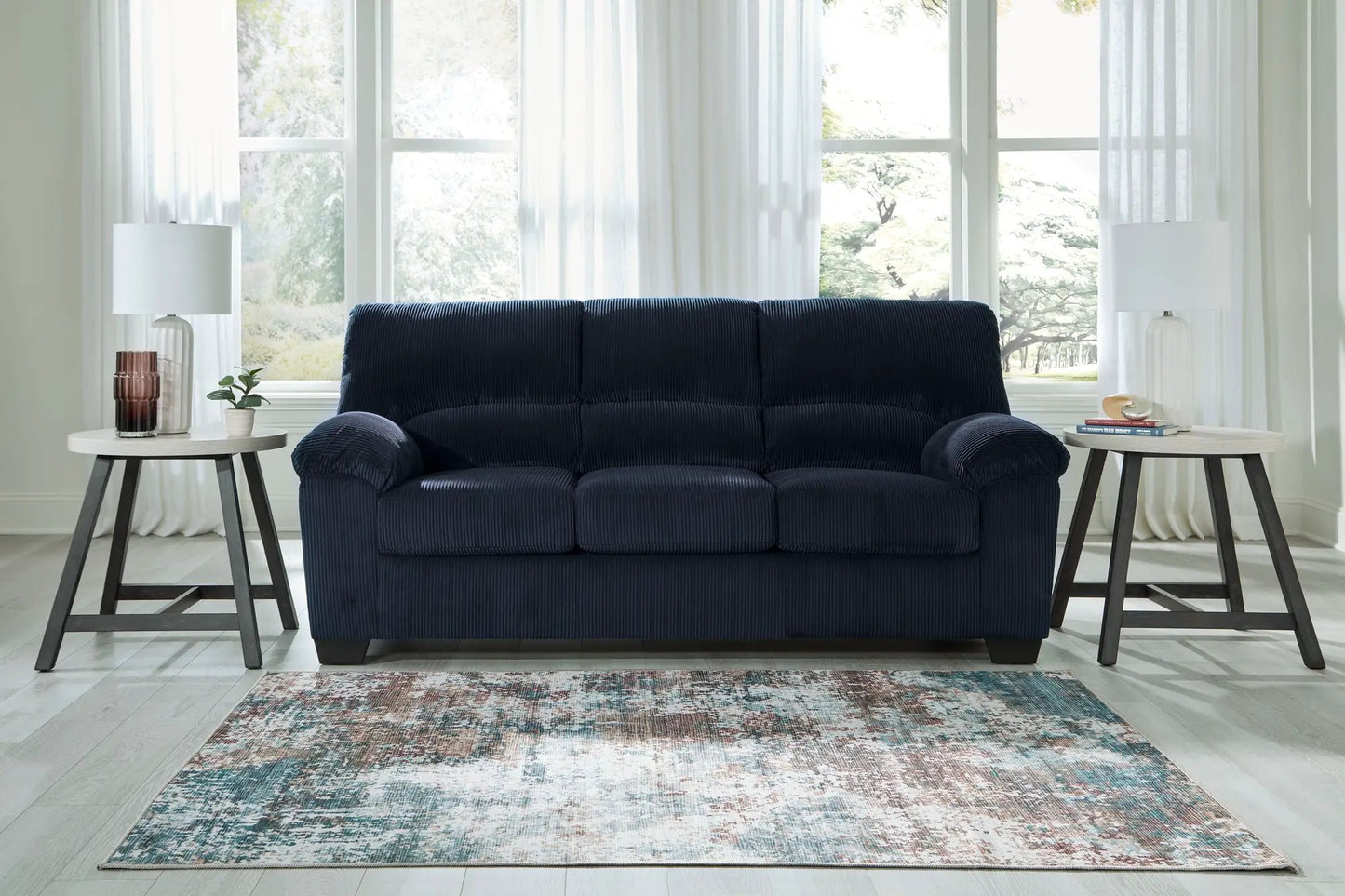 SimpleJoy Sofa Sand Corduroy for Cozy Living