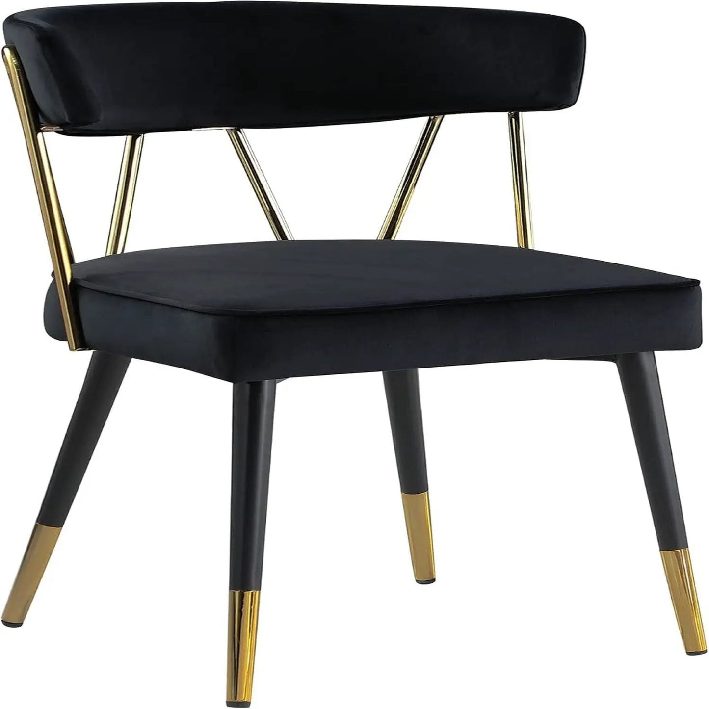 Glam Dining Chairs Set of Two Modern Luxury