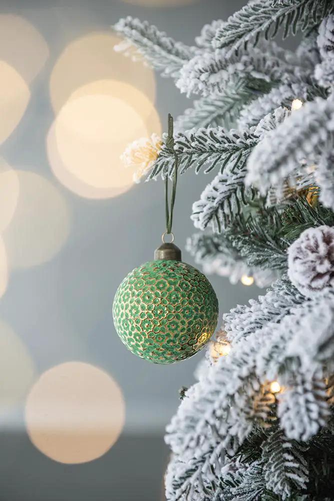 Glass Christmas Ball Ornaments for Holiday Decor