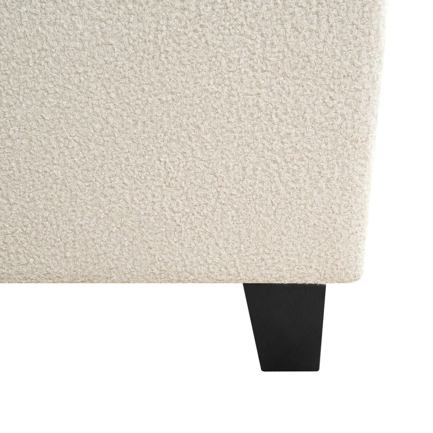 Sturdy Platform Bed Frame and a Padded Headboard