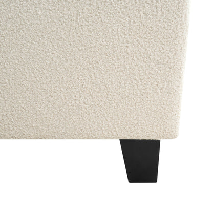 Sturdy Platform Bed Frame and a Padded Headboard