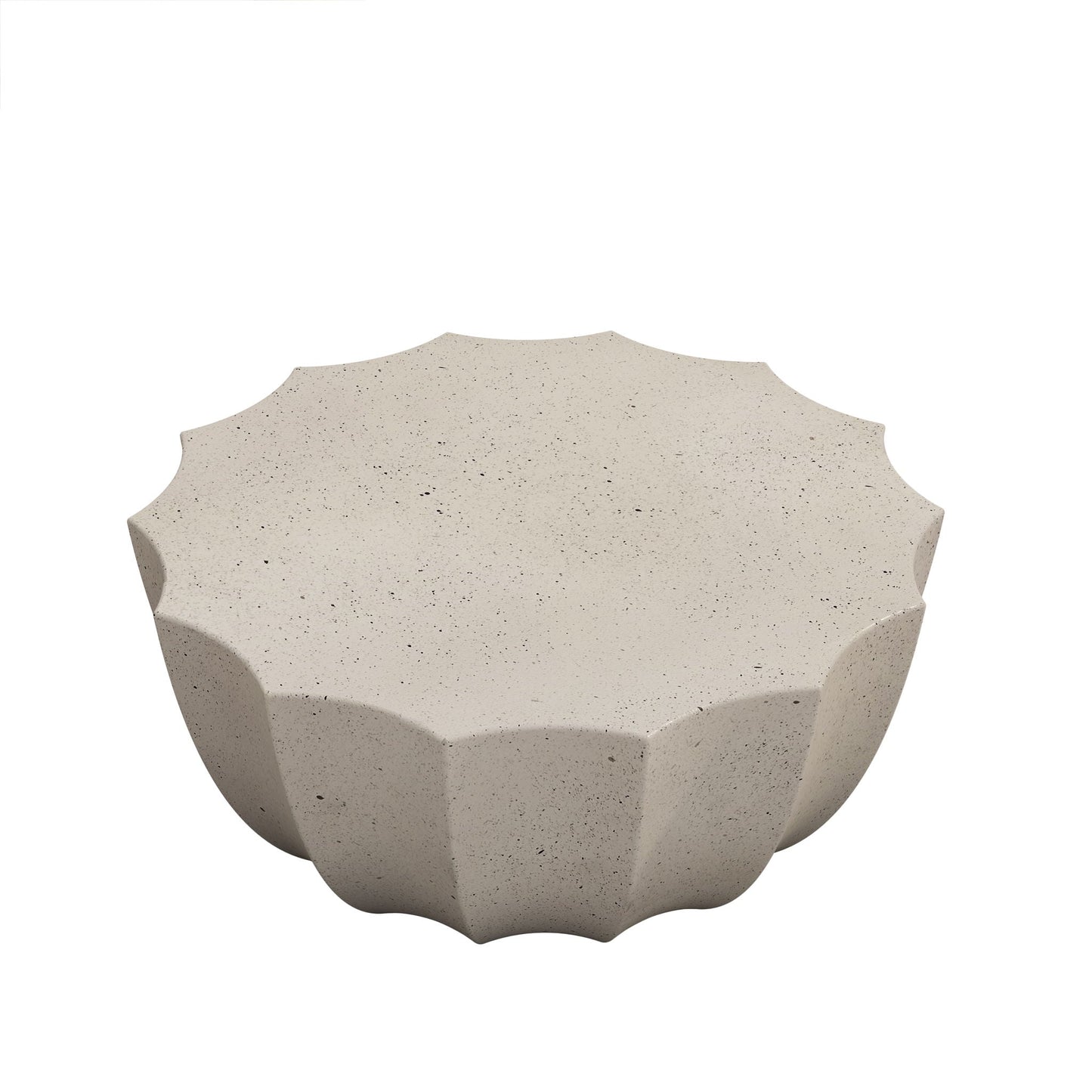 Modern Round Coffee Table for Patio or Deck