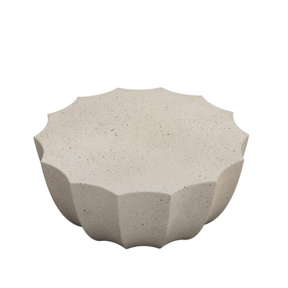 Modern Round Coffee Table for Patio or Deck